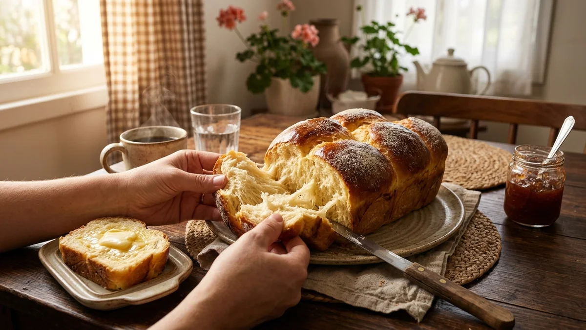 Pão Caseiro Fofinho da Vovó (Massa Leve que Desfia e Derrete na Boca)